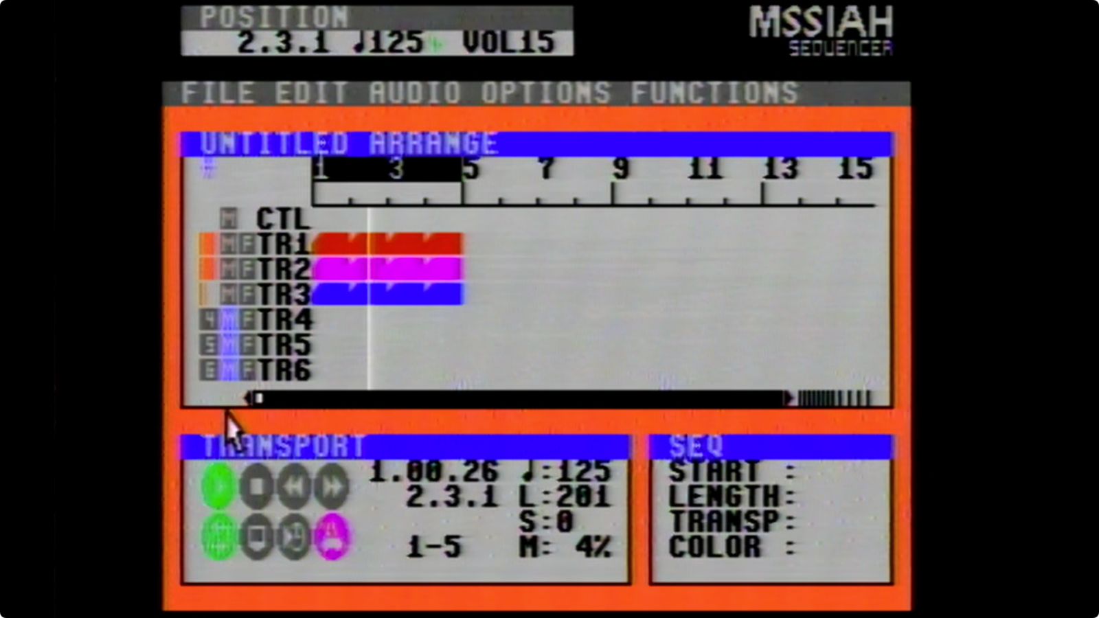 Interface of the Mssiah cartridge on the Commodore 64